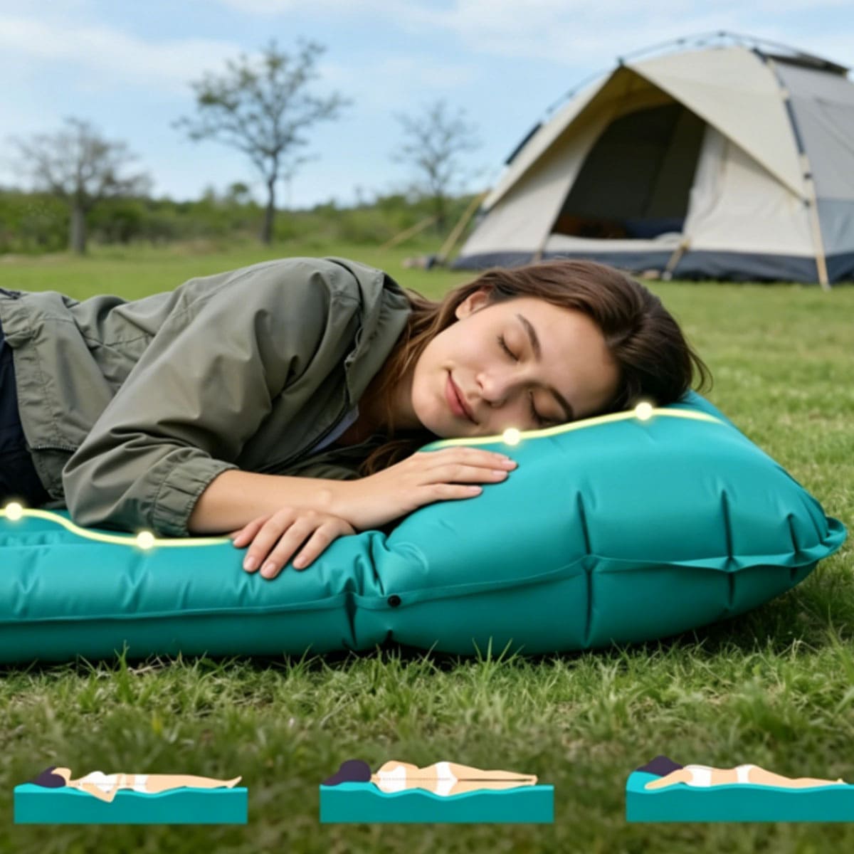 Portable Folding Cushion for Outdoor