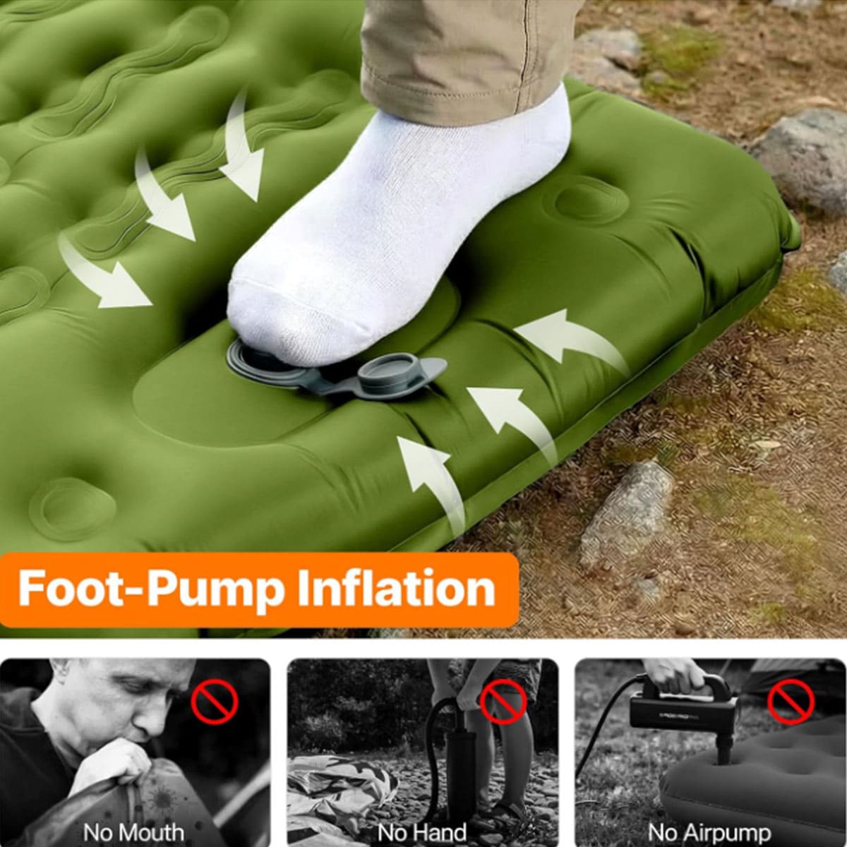 Extra Thick Camping Air Mattress