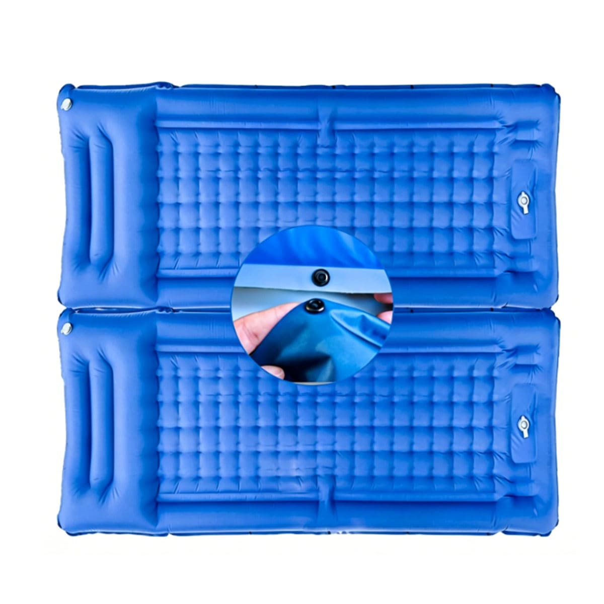 Inflatable Sleeping Mat with Pillow Built-in Pump