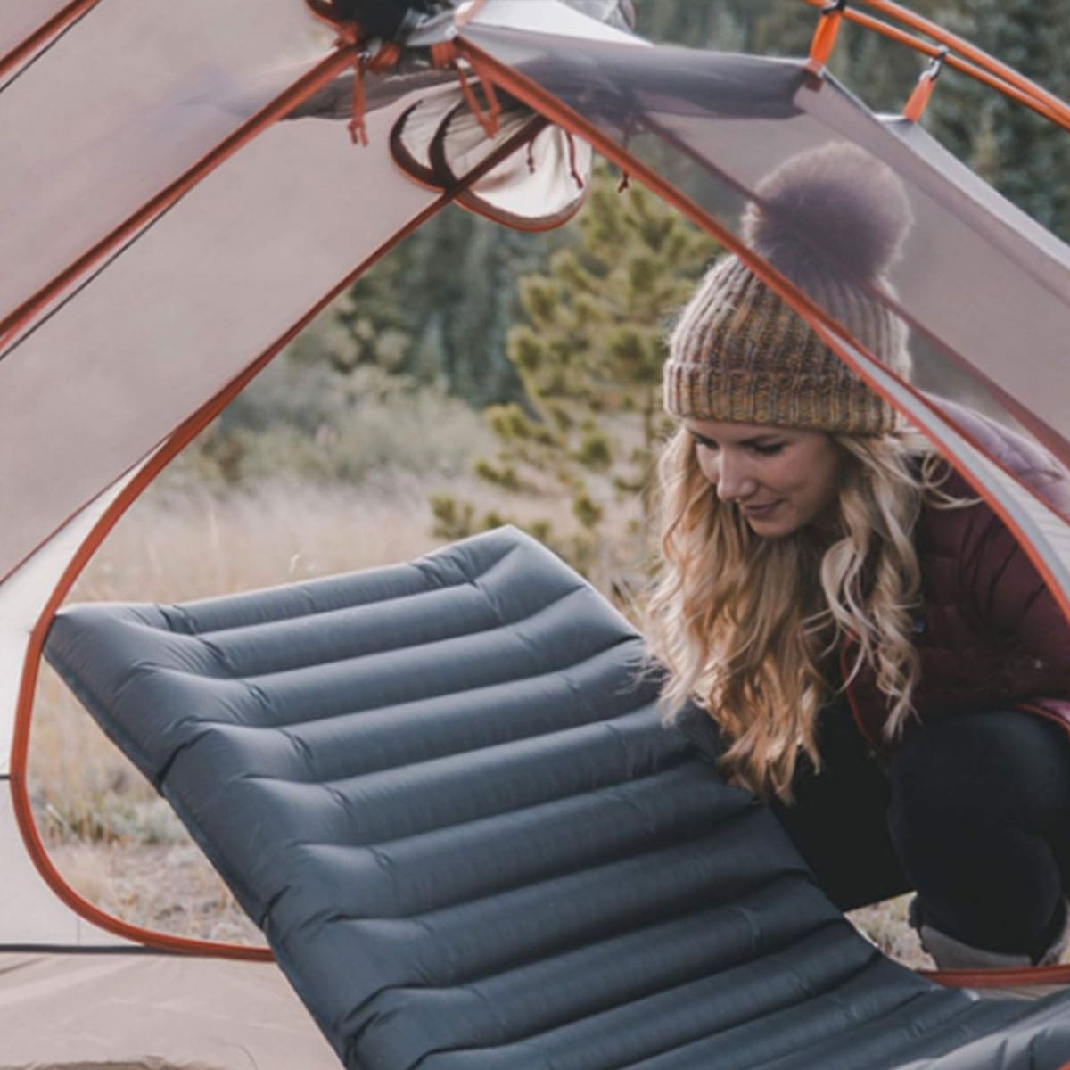 Inflatable Hammock Sleeping Pad