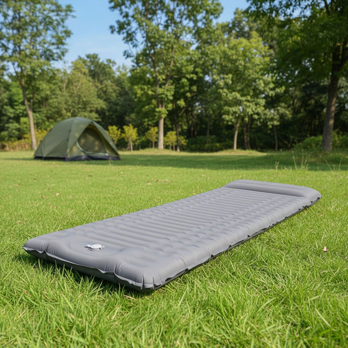 Quick-opening outdoor air cushion