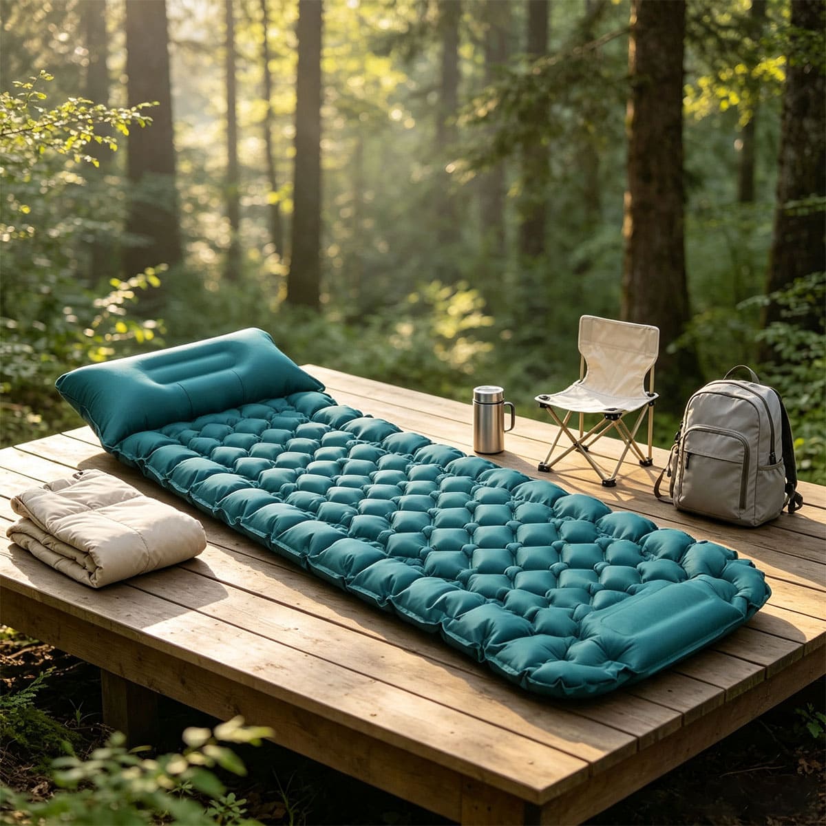 Portable Ultralight Inflatable Sleeping Mat