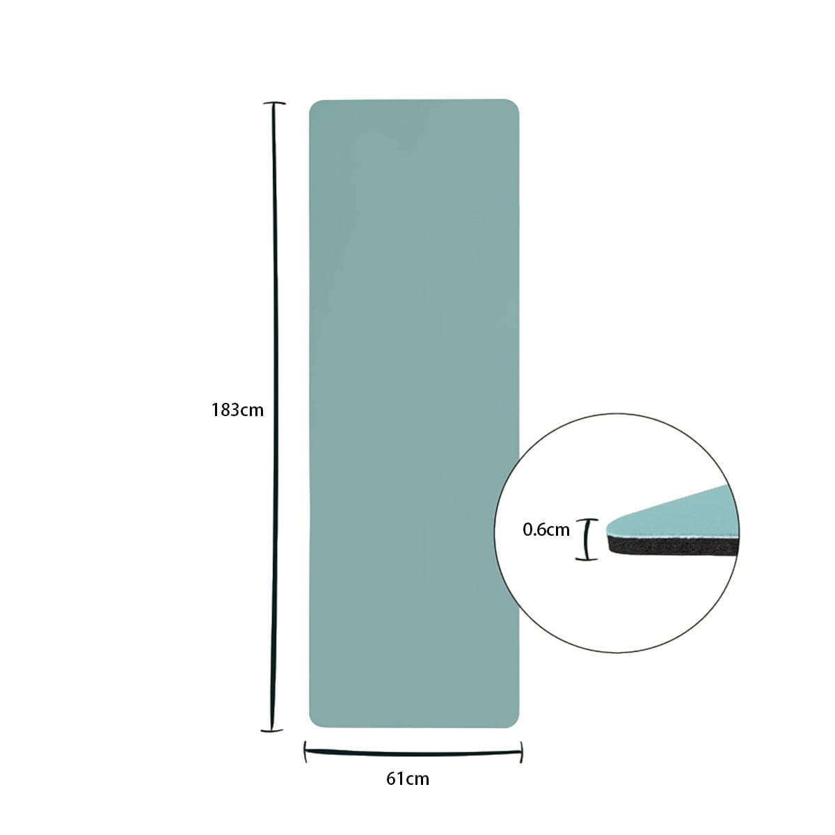 6mm Thick Yoga Mat