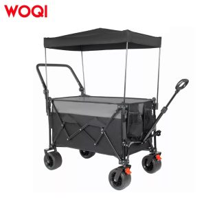 Folding Wagon Stroller with All-Terrain Wheels