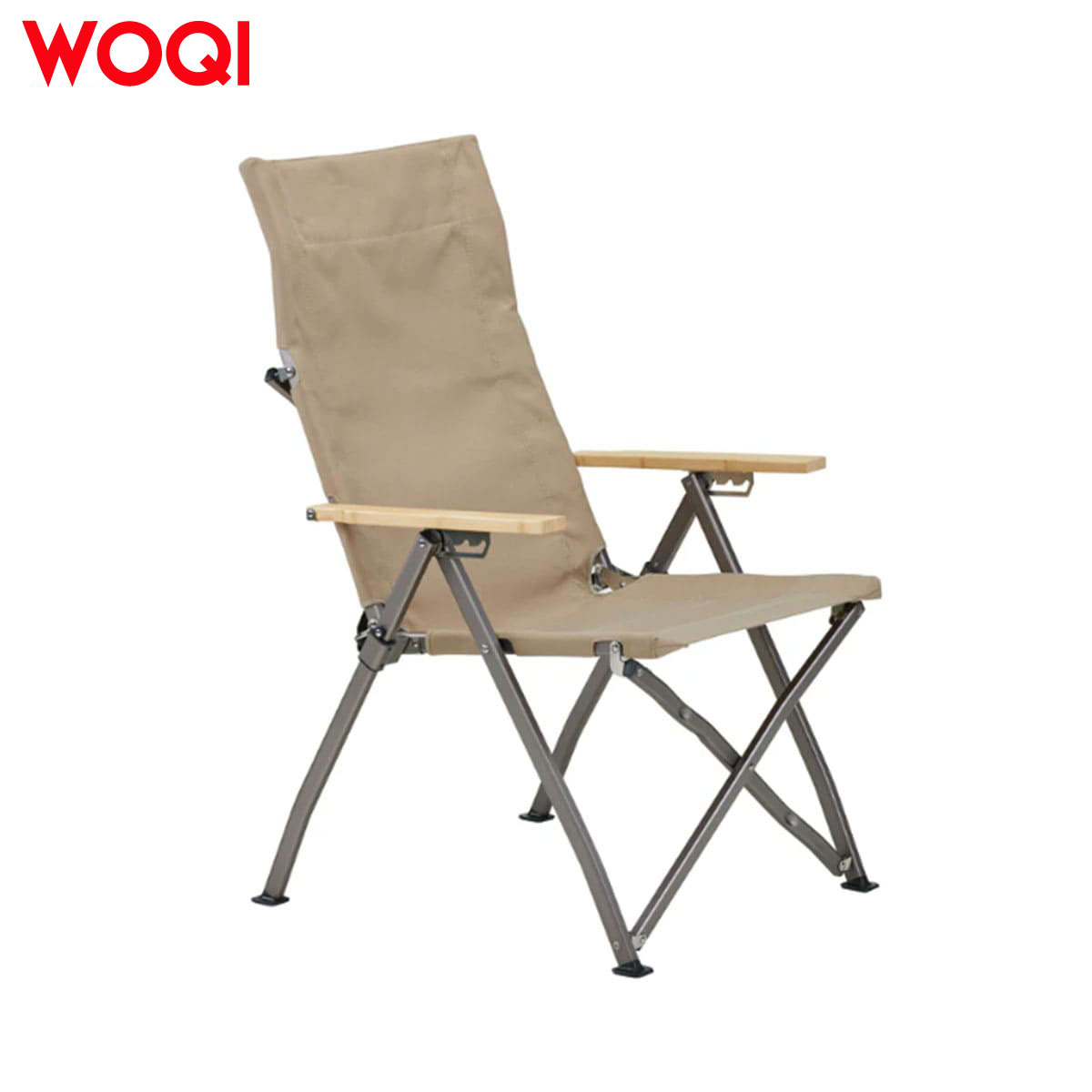 Folding chair with adjustable back