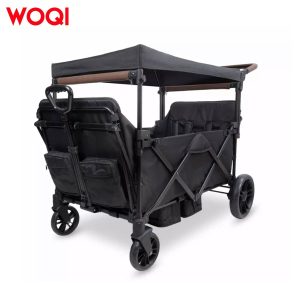 Steel Garden Cart with Removable Canopy