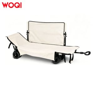 Heavy-Duty Folding Beach Cart for Camping