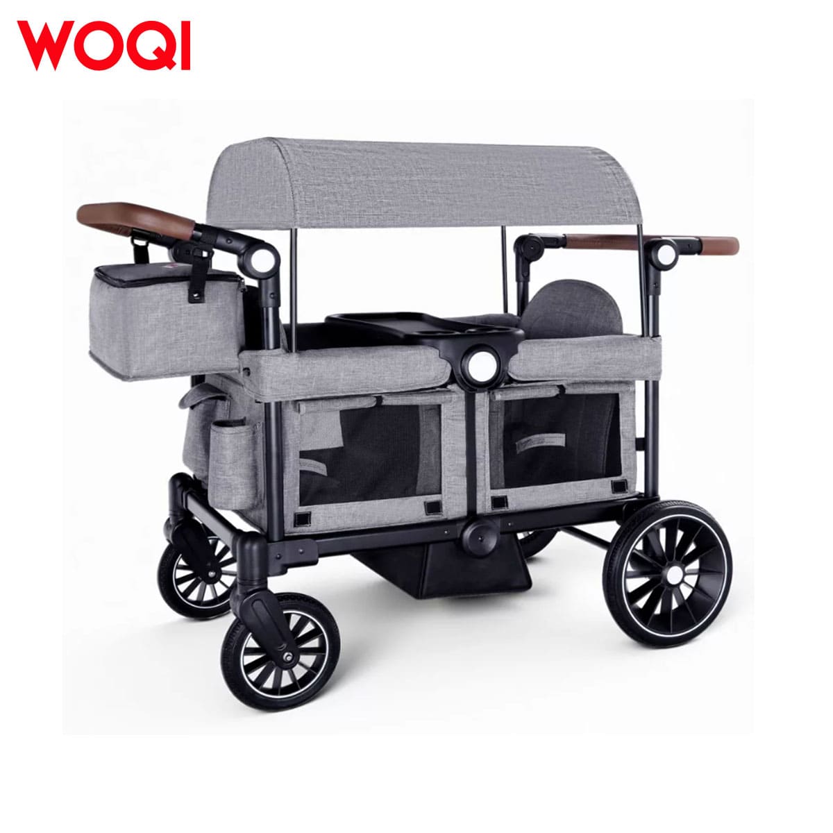 Folding Wagon Stroller for 2 Kids