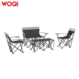 Collapsible Folding Camping Chair Set of 4