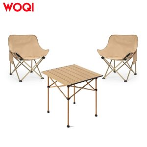 Cup Holder Table Garden Chair Set