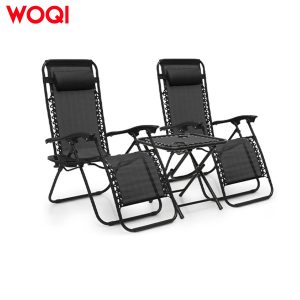 Zero Gravity Chair & Table for Outdoor Patio
