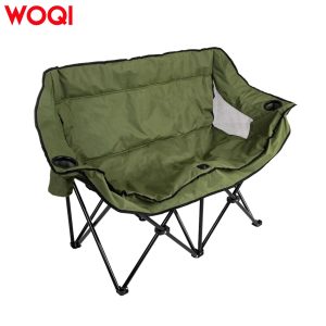 Portable Folding Double Chair Loveseat