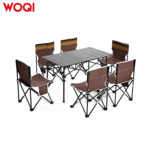 Outdoor Camping Folding Table Chair Set