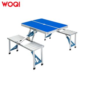 Camping Table Foldable Set with 4 Seats