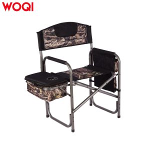 Camouflage printed director chair