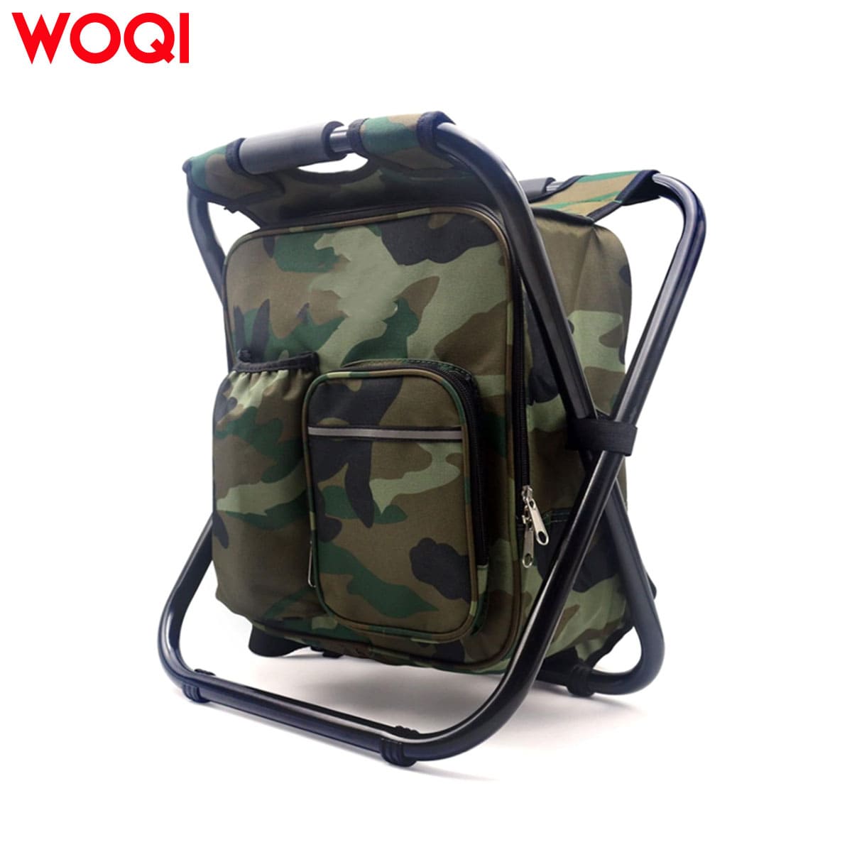 Outdoor Multi-Function Fishing Backpack Beach Stool