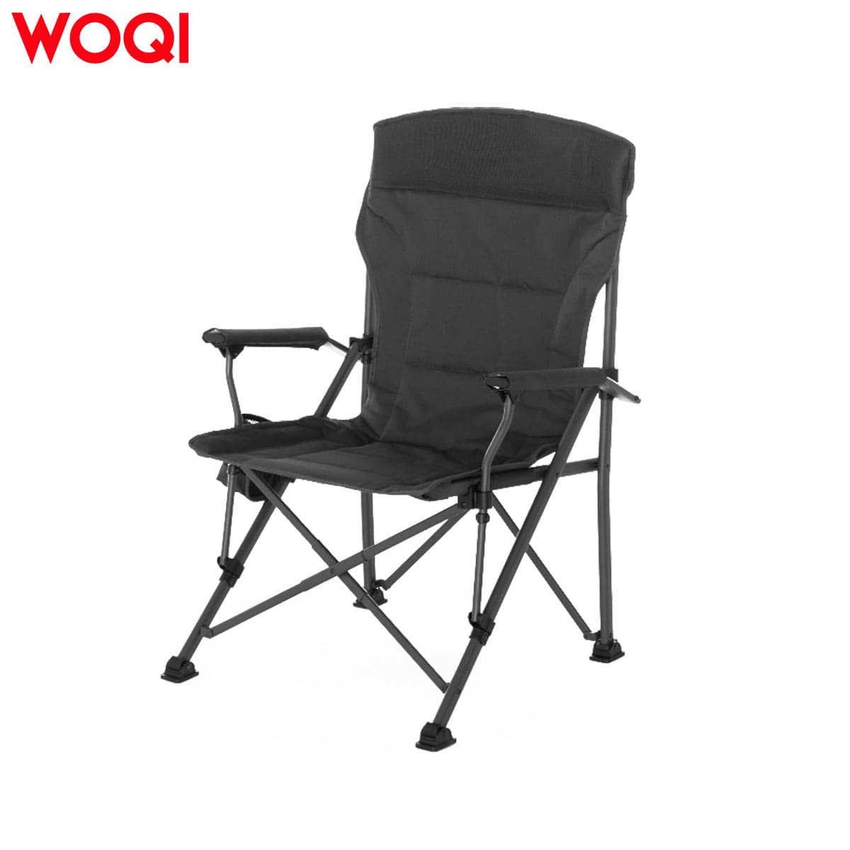 Round handle walking folding chair