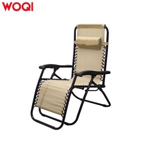 Multi-Position Folding Lounger Chair for Garden