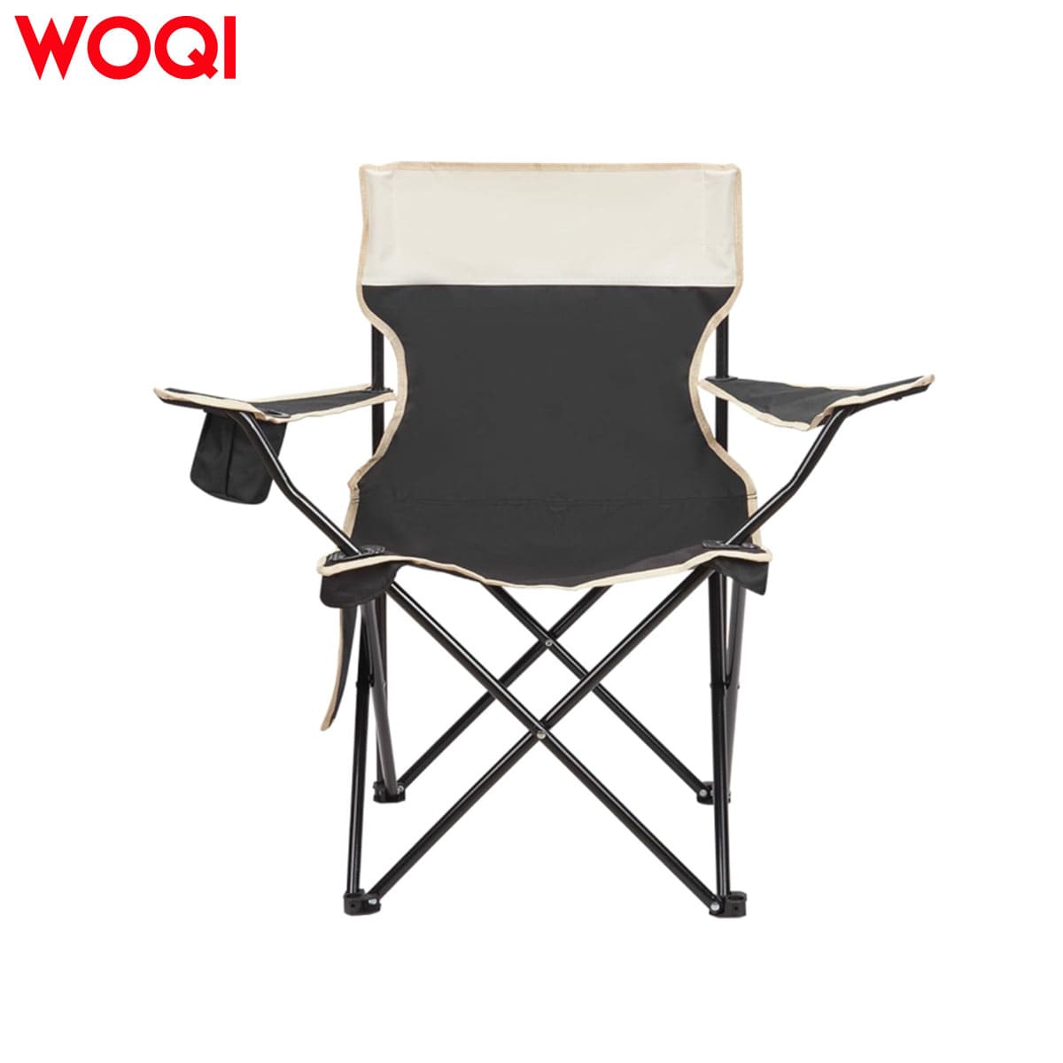 Outdoor Leisure Black Camping Chair