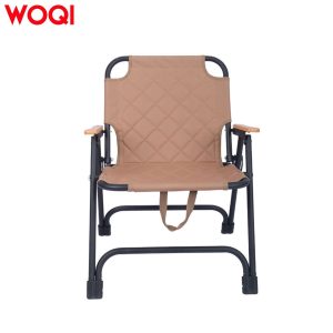 Single portable camping chair