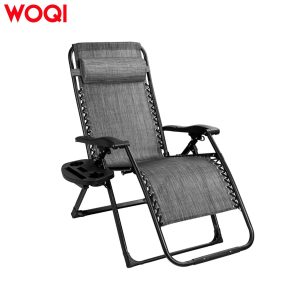 Zero gravity outdoor lounge chair
