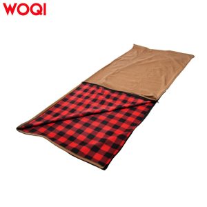 Flannel Outdoor camping sleeping bag
