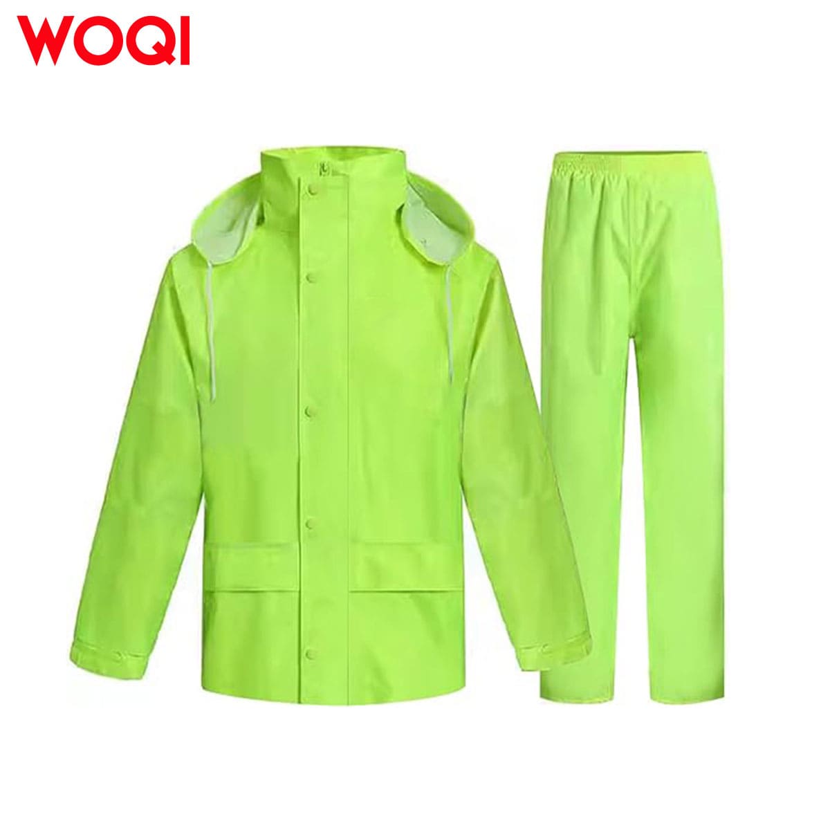 Lightweight raincoat coat with pants