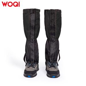Pink adult leg gaiters for Skiing