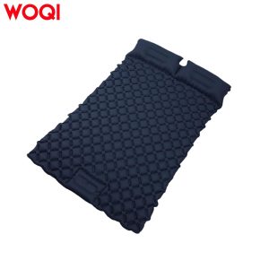 Camping Air Bed with Built-in Pillow