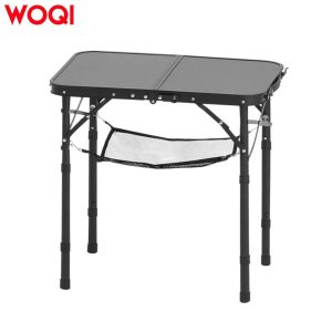 Adjustable Height Portable Camping Table