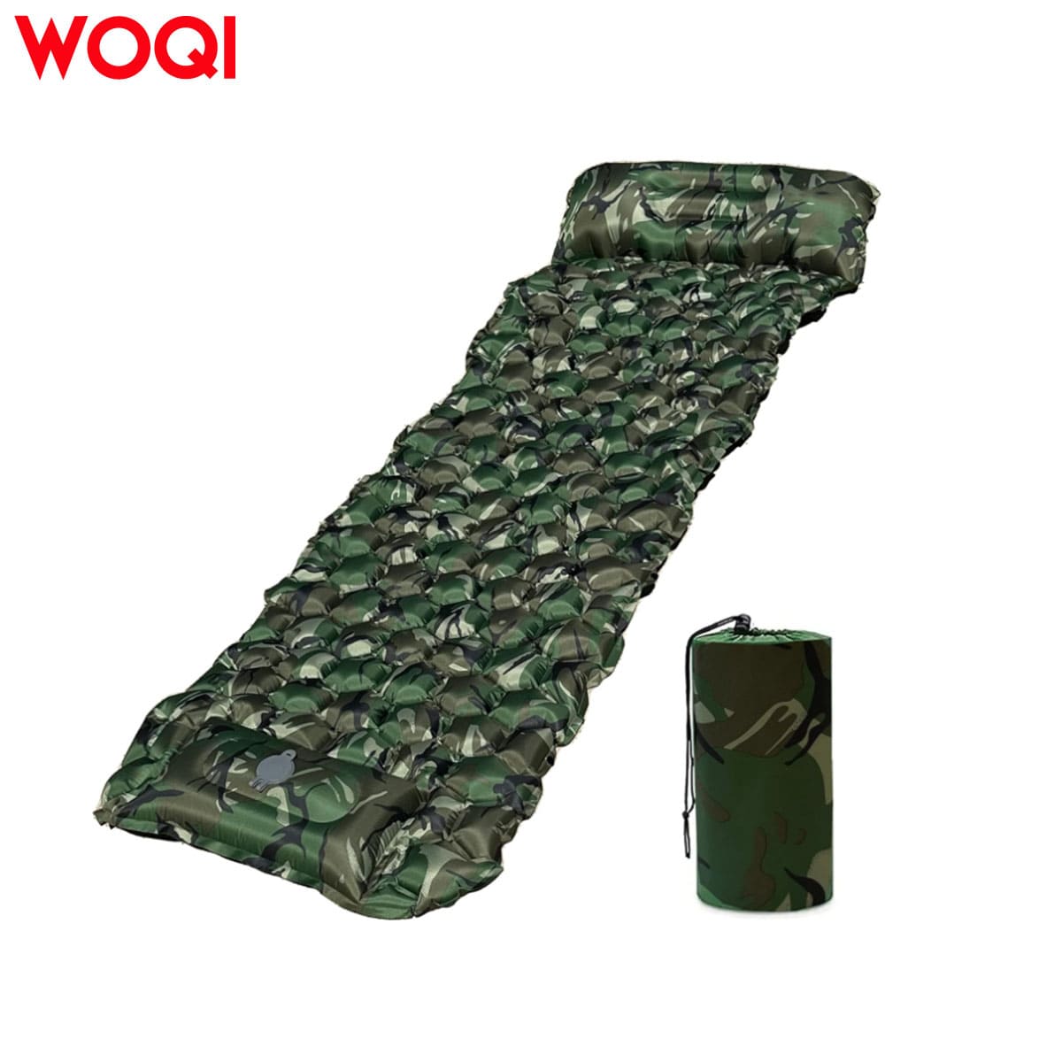 Single camouflage sleeping mat